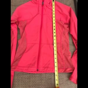 Lululemon XS full Zipper Pinkish/Red Jacket